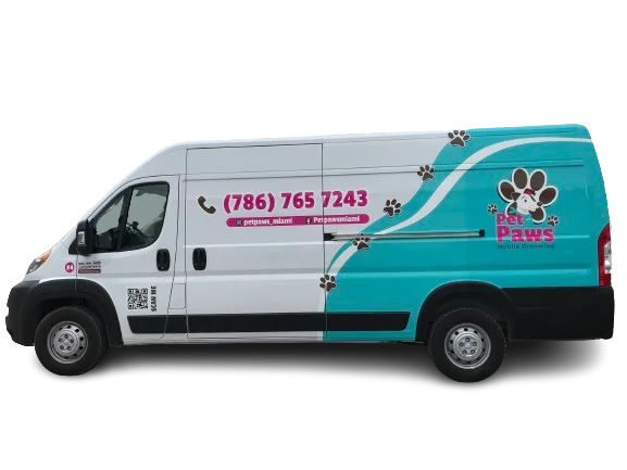 Petpaws Mobile grooming car